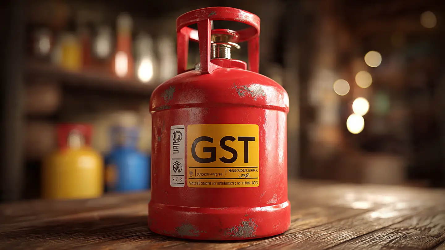 Price after GST in India illustration showing shopping basket and GST label