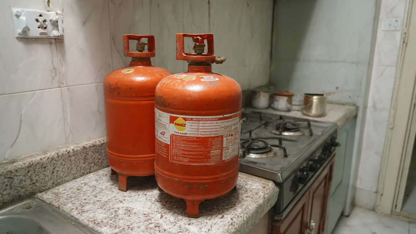Indane Gas Double Cylinder new connection price and setup