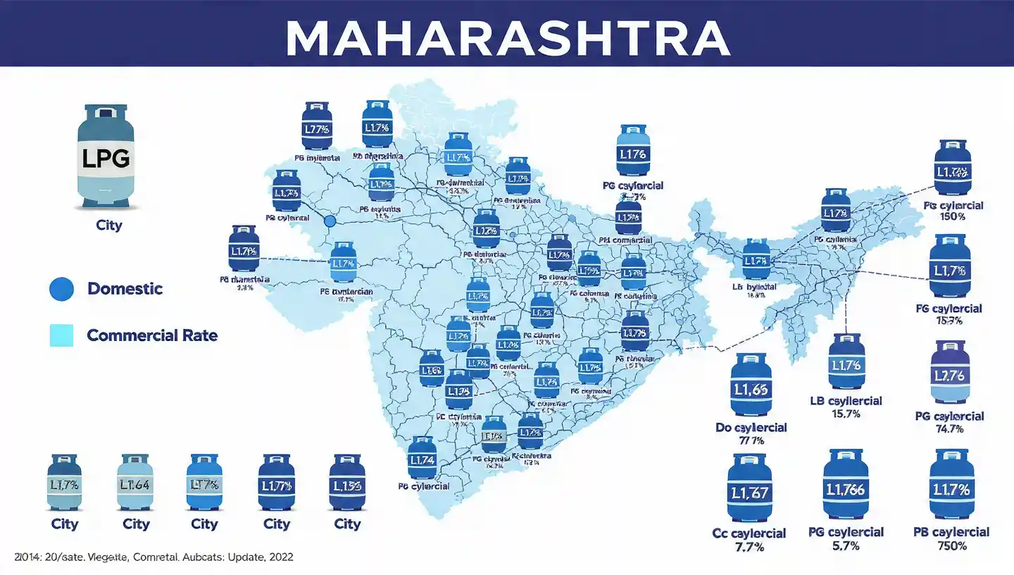 LPG Price in Maharashtra Today – Updated Domestic and Commercial Cylinder Rates for December 2025