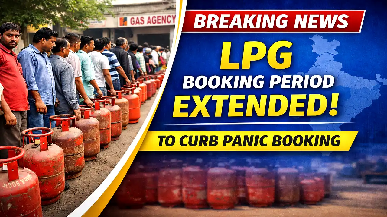 LPG booking period extended in India to stop panic booking of gas cylinders