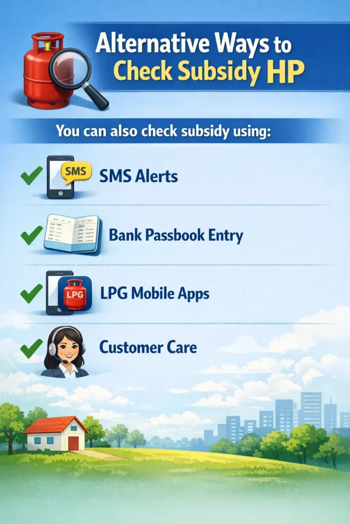 How to Check HP Gas Subsidy Status Online 2026